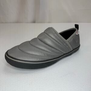 Men’s Sporto Puffer Quilted Vylon Slip-On Sneakers Gray Size 8.5